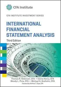 International Financial Statement Analysis, 3rd Edition (repost)