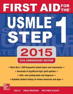 First Aid for the USMLE Step 1 2015, 25 edition