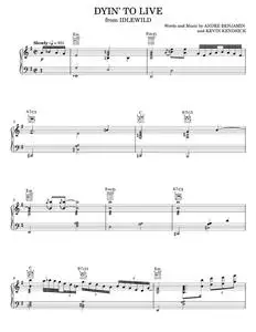 Dyin' To Live - Sleepy Brown OutKast (Piano-Vocal-Guitar)