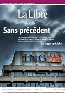 La Libre Belgique du Mardi 4 Octobre 2016