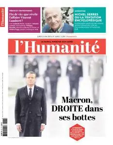 L'Humanite du Lundi 3 Juin 2019