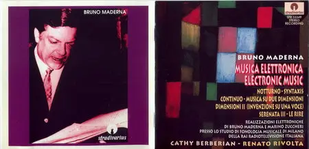 Bruno Maderna - Electronic Music (1994)