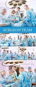 Stock Photo - Surgery, Surgeon Team