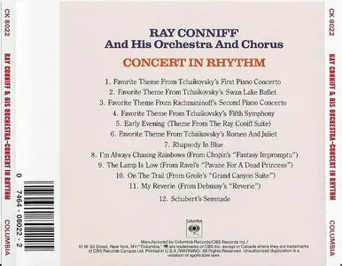 Ray Conniff - And His Orchestra and Chorus / Concert in Rhythm (CD 1990)