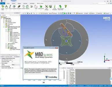 FunctionBay Multi-Body Dynamics for ANSYS 2019 R2 (R3)