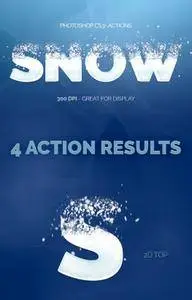 GraphicRiver - Snowy Text - Photoshop Actions