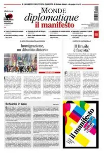 Il Manifesto Le Monde diplomatique - Novembre 2018