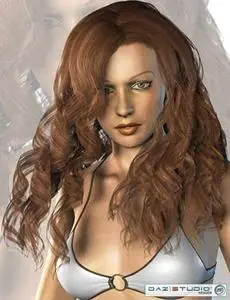 DAZ3D Victoria 4 Amerseda Hair (ps_ac1827) for Poser