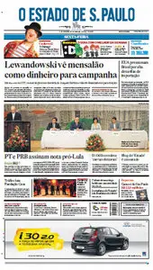 Jornal O Estado de São Paulo - 21 de setembro de 2012 - Sexta