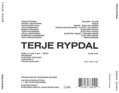 Terje Rypdal - Terje Rypdal (1971) {ECM 1016} [Re-Up]