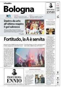 la Repubblica Bologna - 1 Aprile 2019
