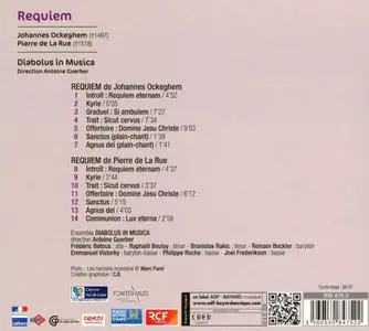 Johannes Ockeghem & Pierre de La Rue - Requiem - Diabolus in Musica & Antoine Guerber (2018) {Bayard Musique 308 475.2}