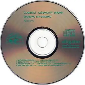 Clarence 'Gatemouth' Brown - Standing My Ground (1989)