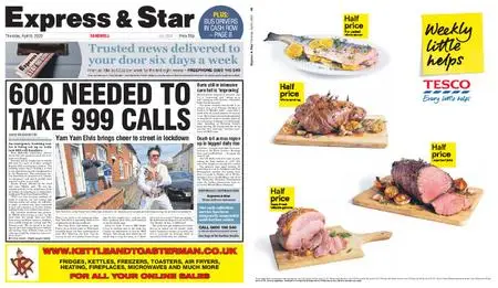 Express and Star Sandwell Edition – April 09, 2020