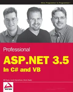 Professional ASP.NET 3.5: In C# and VB by Bill Evjen [Repost]