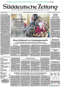 Süddeutsche Zeitung vom Donnerstag/Freitag, 02./03. April 2015