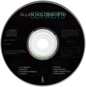 Allan Holdsworth - Secrets - 1989