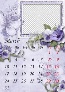Scrap Calendar 2014