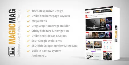 ThemeForest - Magic v1.3.4 - Responsive WordPress News, Magazine, Blog Theme