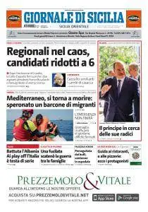 Giornale di Sicilia Sicilia Orientale - 10 Ottobre 2017