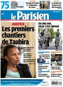 Le Parisien & Cahier Paris du Vendredi 22 Juin 2012