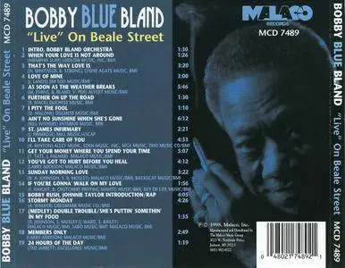 Bobby "Blue" Bland - "Live" On Beale Street (1998)