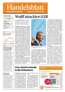Handelsblatt News am Abend vom 24.08.2011