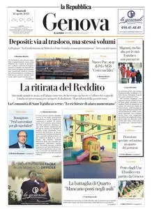 la Repubblica Genova - 18 Aprile 2023