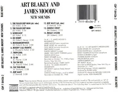 Art Blakey & James Moody - New Sounds (1948) [Remastered 1991]