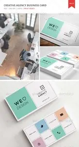 GraphicRiver Creative Agency Business Card - Vol. 21