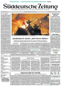 Süddeutsche Zeitung vom Donnerstag, 20. Februar 2014