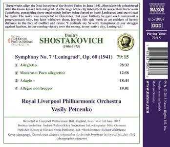 Royal Liverpool PO, Vasily Petrenko - Dmitry Shostakovich: Symphony No. 7 'Leningrad' (2013)