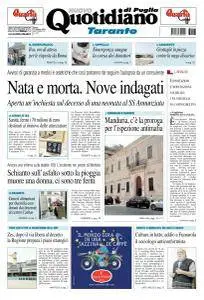 Quotidiano di Puglia Taranto - 13 Gennaio 2018
