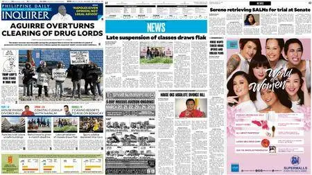 Philippine Daily Inquirer – March 21, 2018