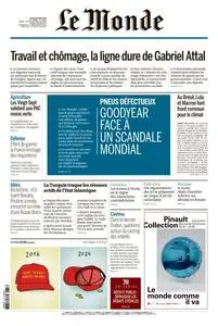 Le Monde du Jeudi 28 Mars 2024