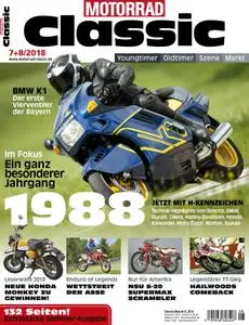 MOTORRAD CLASSIC – 07 Juni 2018