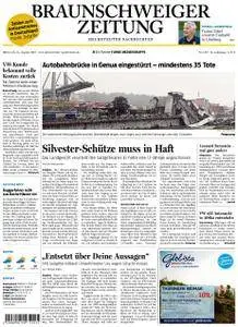 Braunschweiger Zeitung - Helmstedter Nachrichten - 15. August 2018