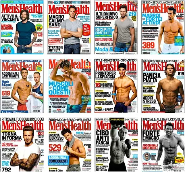 Men's Health Italia - Full Year Collection 2012