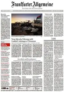 Frankfurter Allgemeine Zeitung vom 31 August 2011