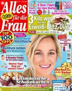Alles für die Frau - 13 Oktober 2017