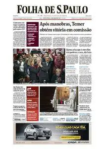 Folha de São Paulo - 14 de Julho de 2017 - Sexta