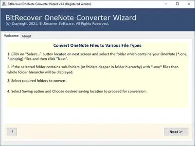 BitRecover OneNote Converter Wizard 3.4.0