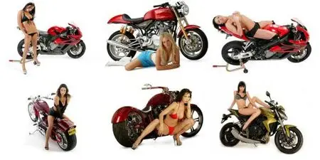 Wallpapers with girls on motorcycles