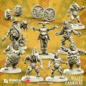 Punga Miniatures - Plague Carnival part 1-3