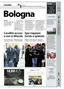 la Repubblica Bologna - 31 Gennaio 2019