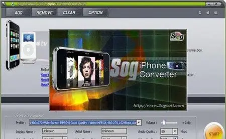 Sog iPod iPhone AppleTV Video Converter v5.0.20100329