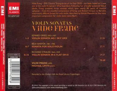 Vilde Frang, Michail Lifits - Bela Bartok, Edvard Grieg, Richard Strauss: Violin Sonatas (2011)