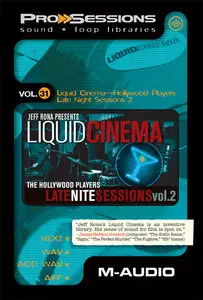 M-Audio Pro Sessions Vol 31 Liquid Cinema Late Nite Sessions 2 ACiD AiFF REX