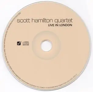 Scott Hamilton Quartet - Live In London (2003) {Concord Jazz CCD-2172-2}
