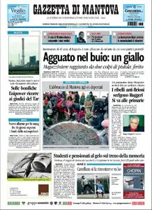 LA GAZZETTA DI MANTOVA DEL 28 GENNAIO 2010